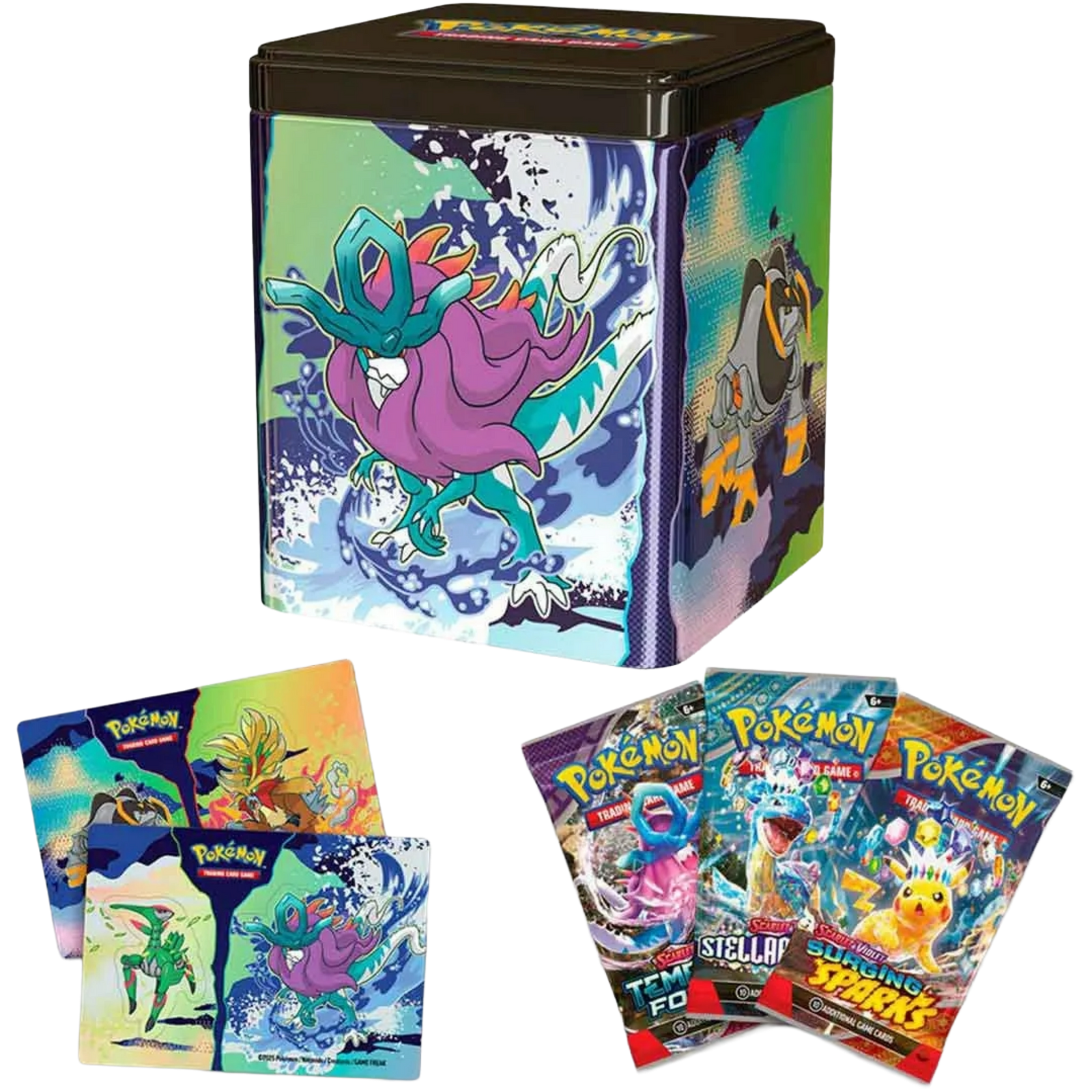 Pokémon TCG: Stacking Tin 2025 - En Español