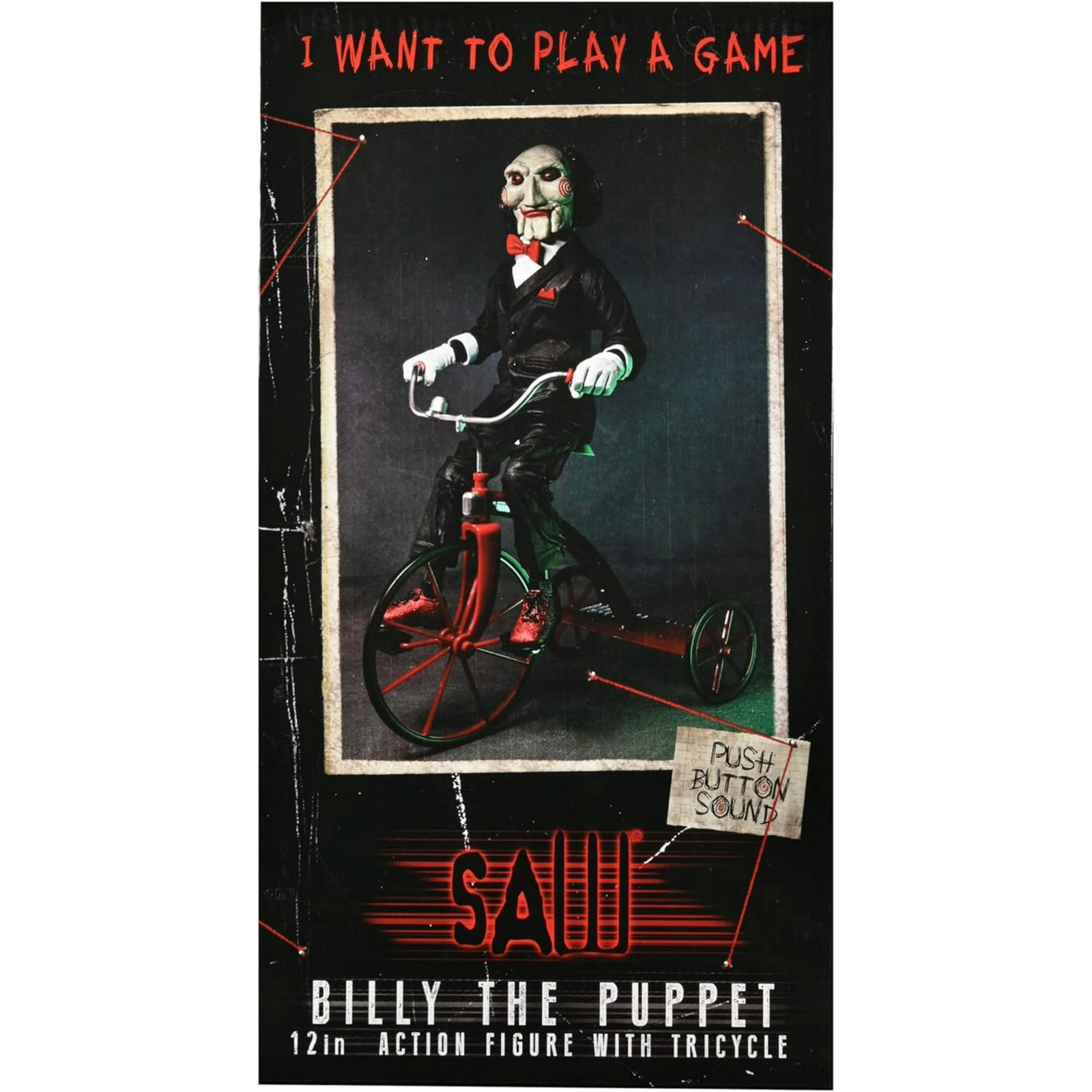 NECA: Saw - Billy The Puppet With Trycicle