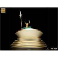 Iron Studios: Marvel The Infinity Saga - Loki With Throne (Escala 1/10)