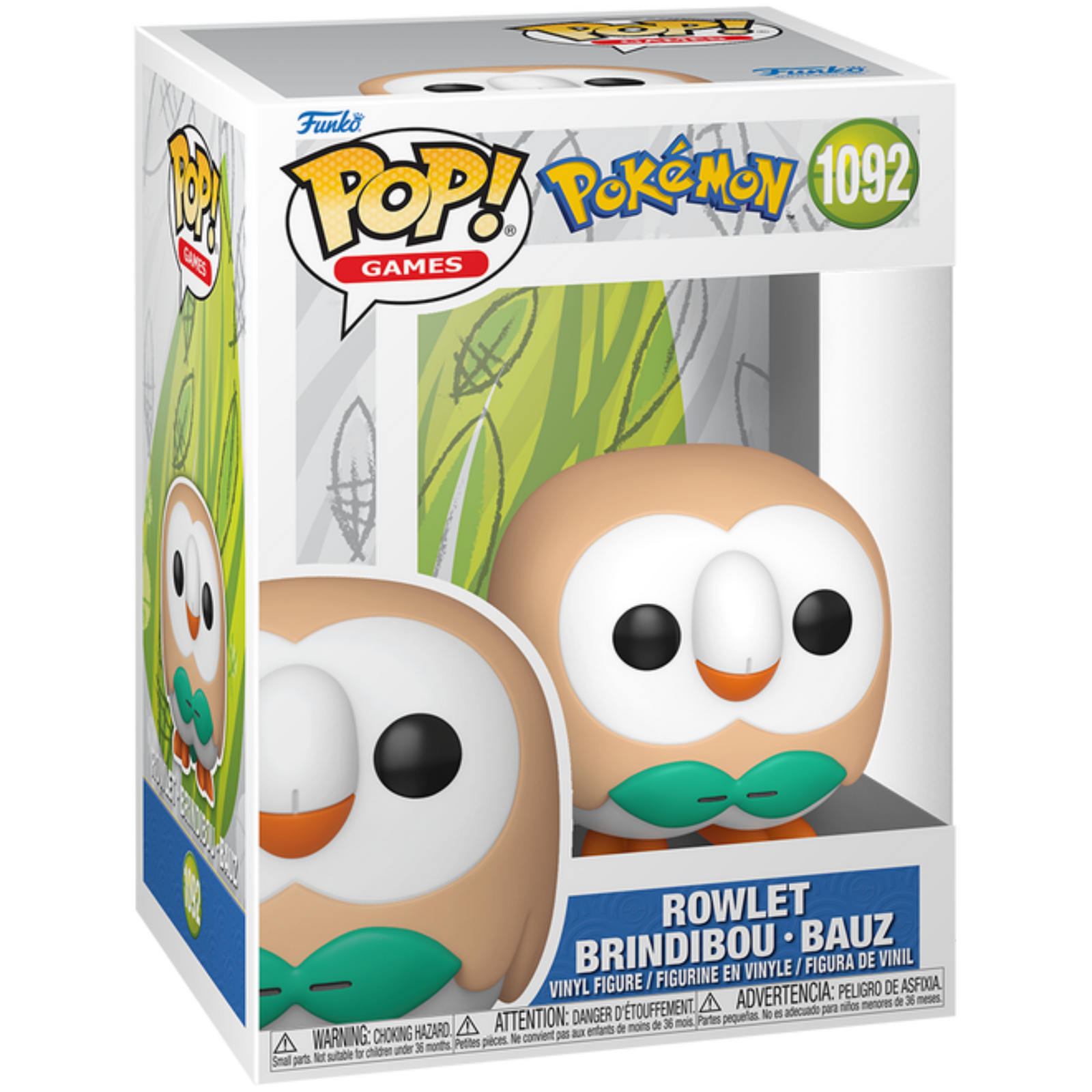 Funko Pop! Games: Pokémon - Rowlet 1092