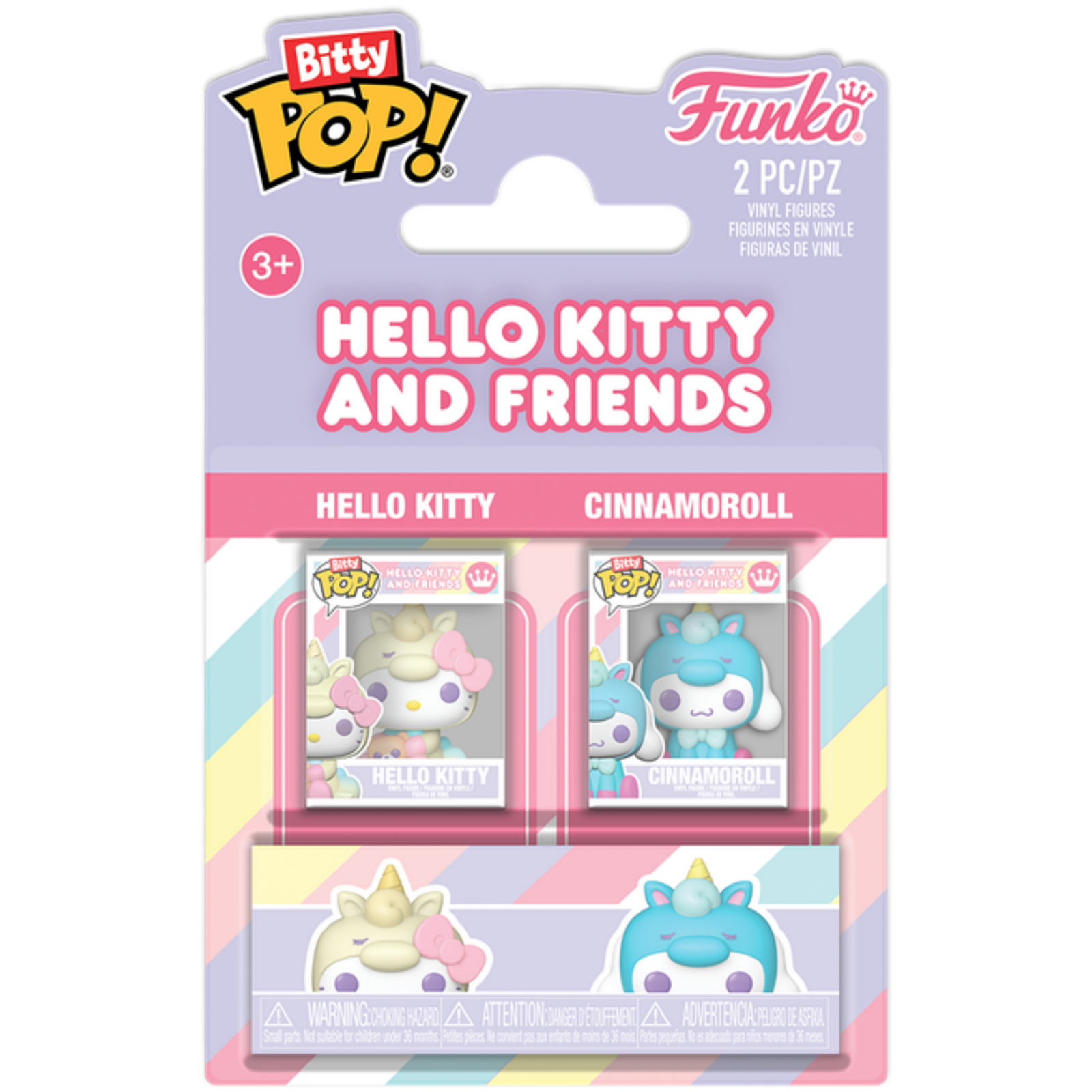 Funko Bitty Pop!: Hello Kitty And Friends - Hello Kitty & Cinnamoroll 2-Pack
