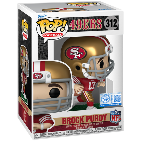Funko Pop! NFL: 49ers - Brock Purdy 312