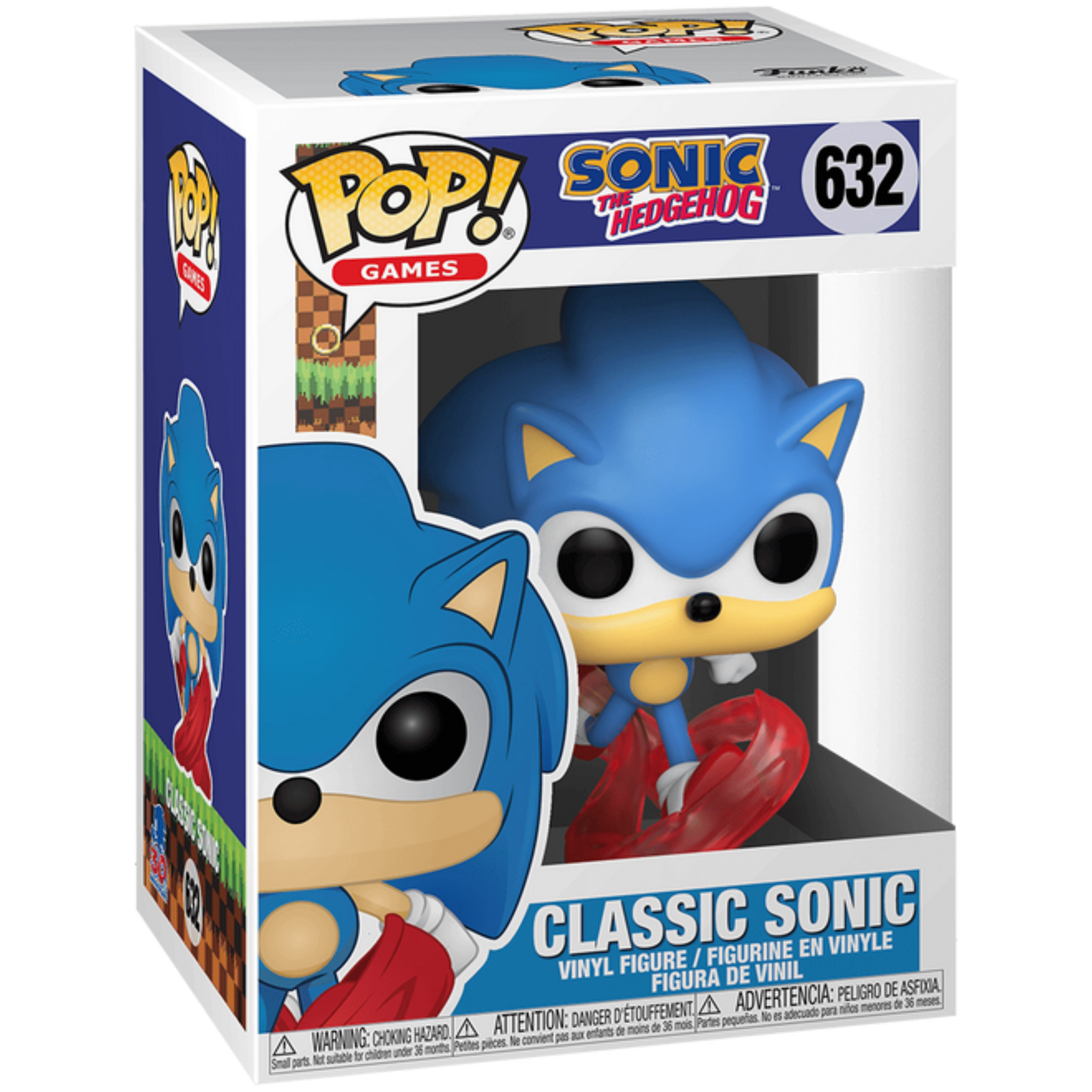 Funko Pop! Games: Sonic The Hedgehog - Classic Sonic 632