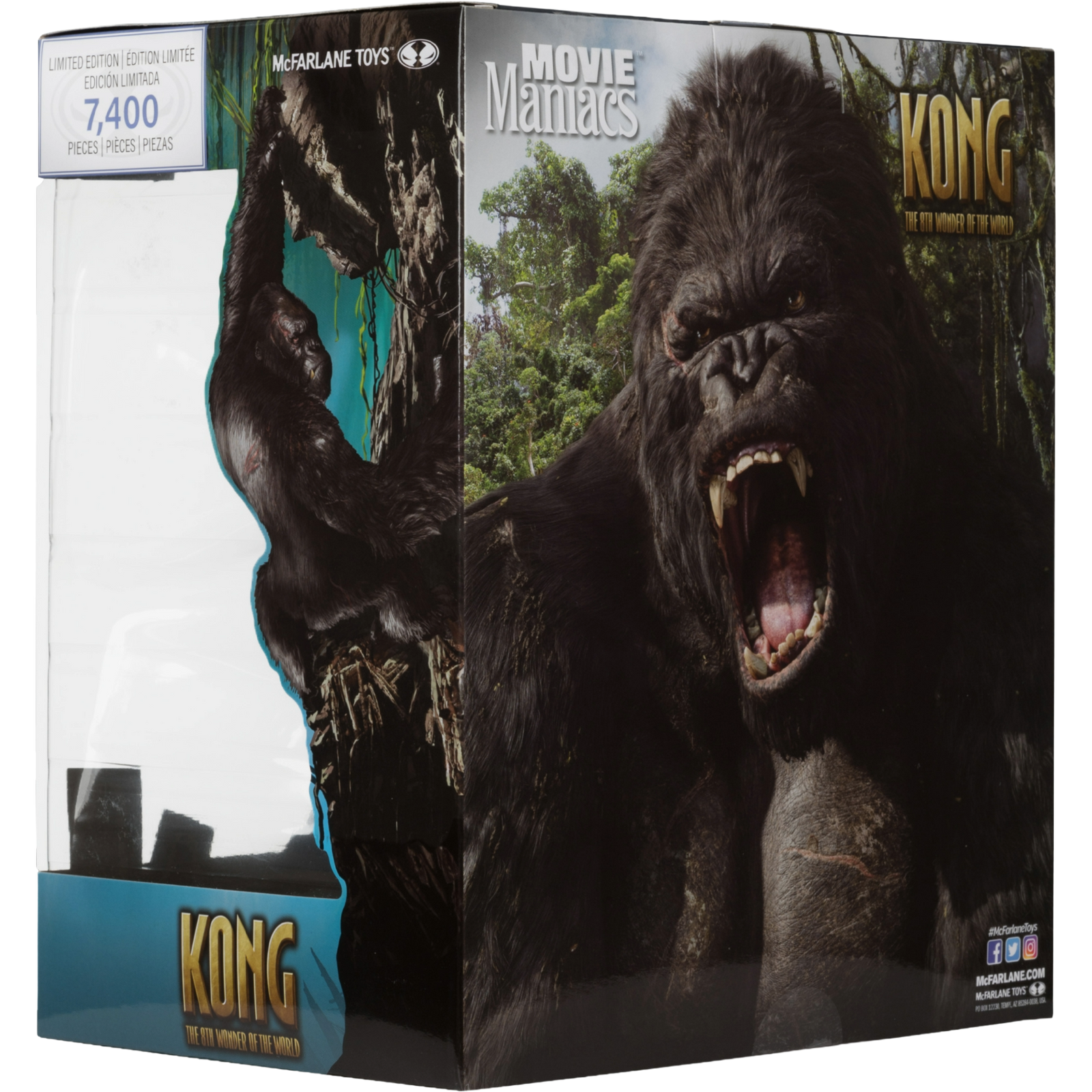 McFarlane Movie Maniacs: Kong The 8th Wonder Of The World - Kong