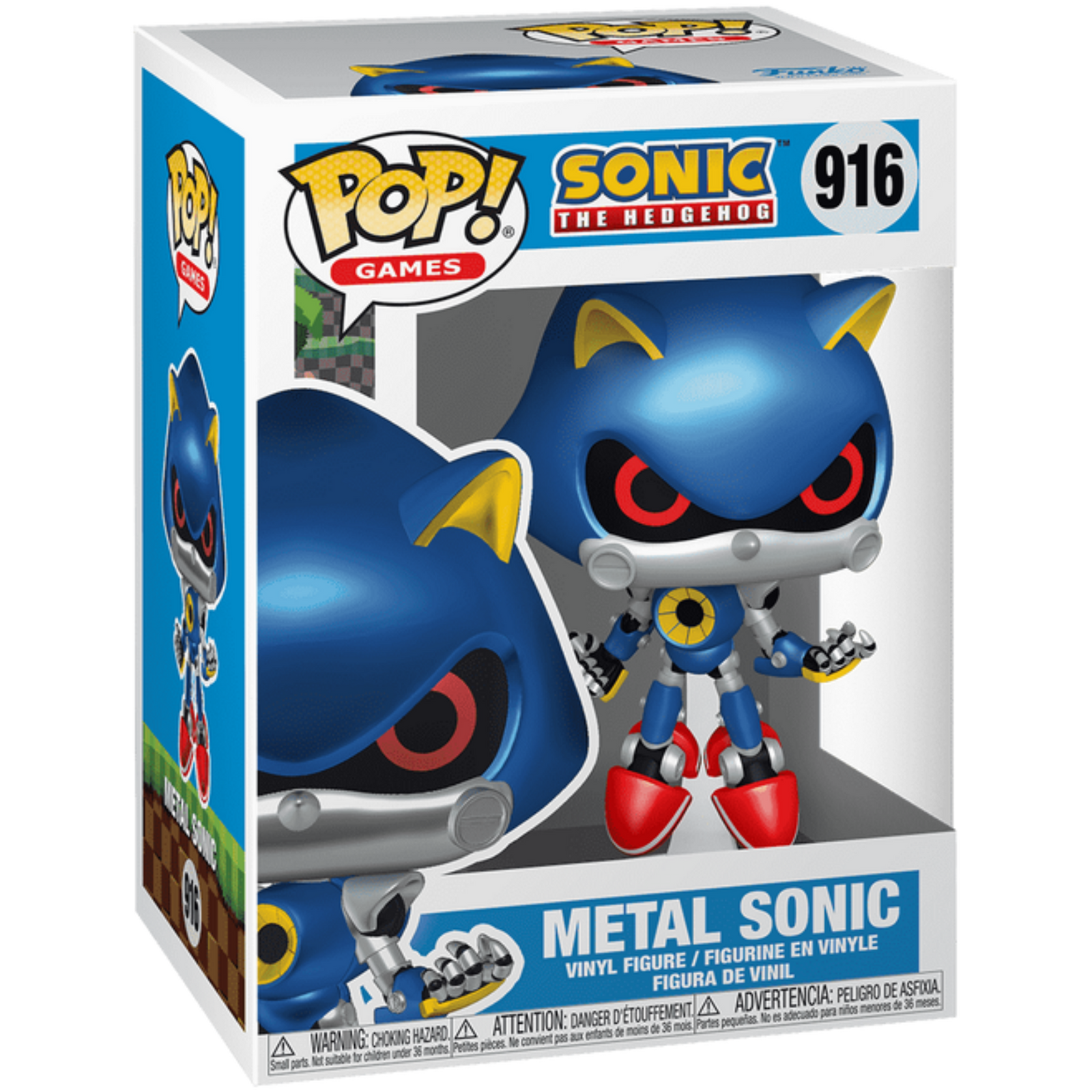 Funko Pop! Games: Sonic The Hedgehog - Metal Sonic 916