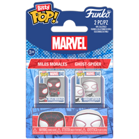 Funko Bitty Pop!: Marvel Spider-Man - Miles Morales & Ghost-Spider 2-Pack