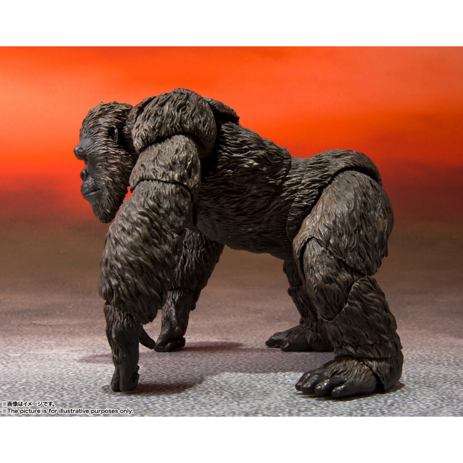 BANDAI S.H. MonsterArts: Godzilla Vs. Kong - Kong From Godzilla Vs. Kong (2021)