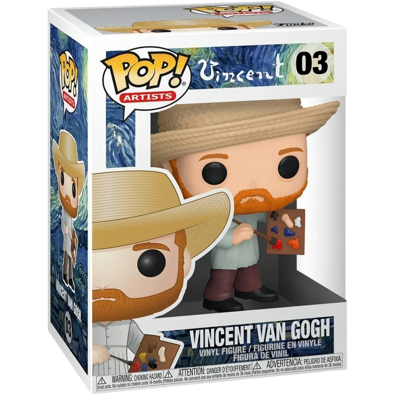 Funko Pop! Artists: Vincent - Vincent Van Gogh 03