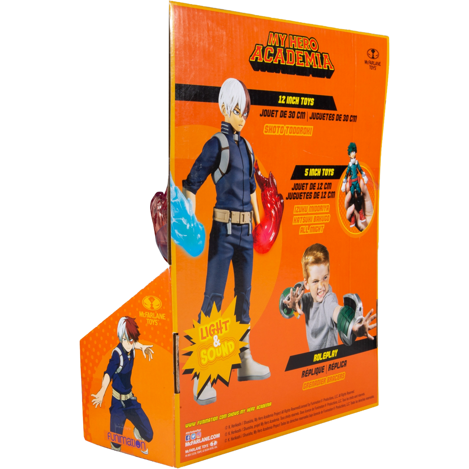 McFarlane: My Hero Academia - Shoto Todoroki (Luz y Sonido)
