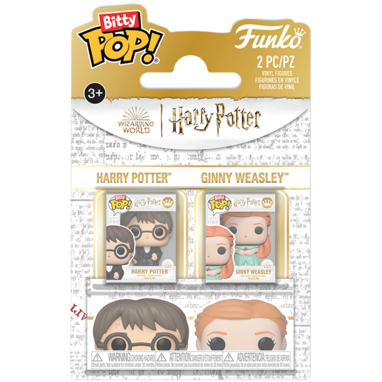 Funko Bitty Pop!: Harry Potter - Harry Potter & Ginny Weasley 2-Pack