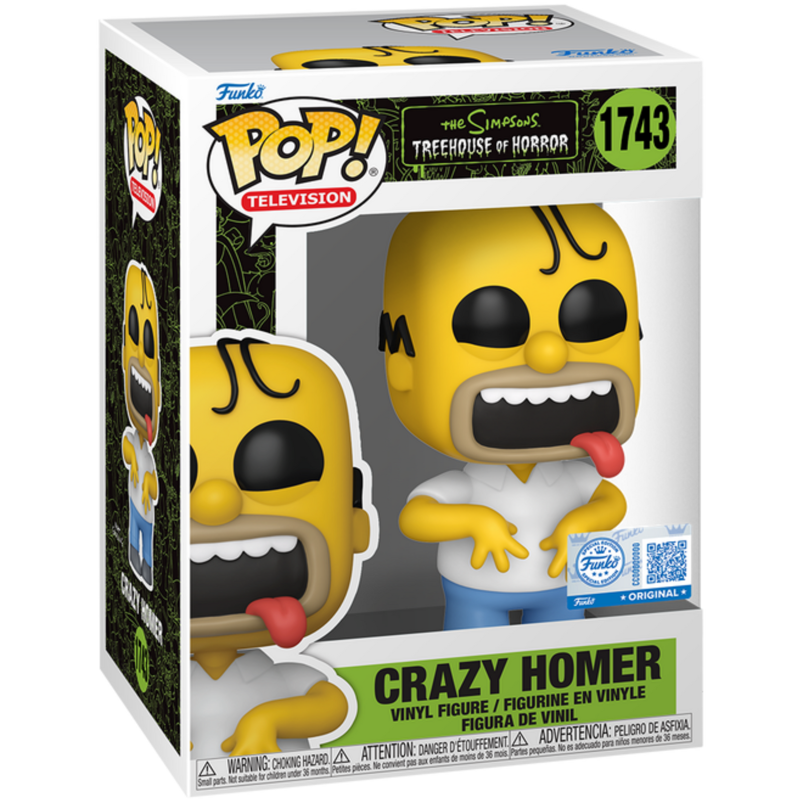 Funko Pop! TV: The Simpsons - Crazy Homer 1743