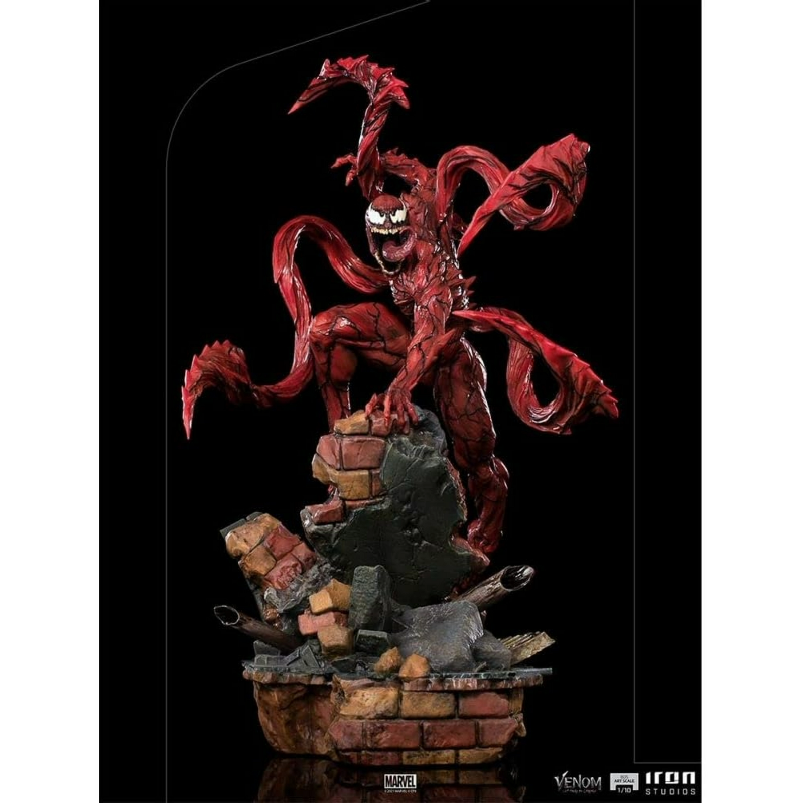 Iron Studios: Marvel Venom Let There Be Carnage - Carnage Escala 1/10