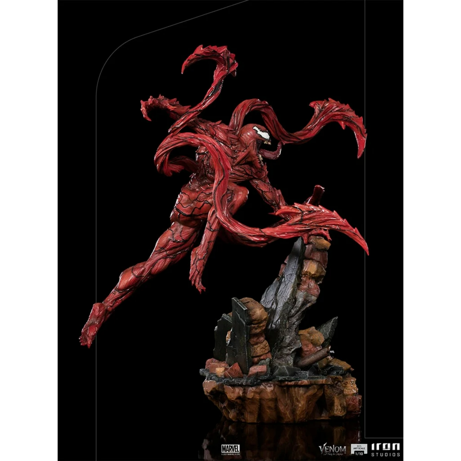 Iron Studios: Marvel Venom Let There Be Carnage - Carnage Escala 1/10
