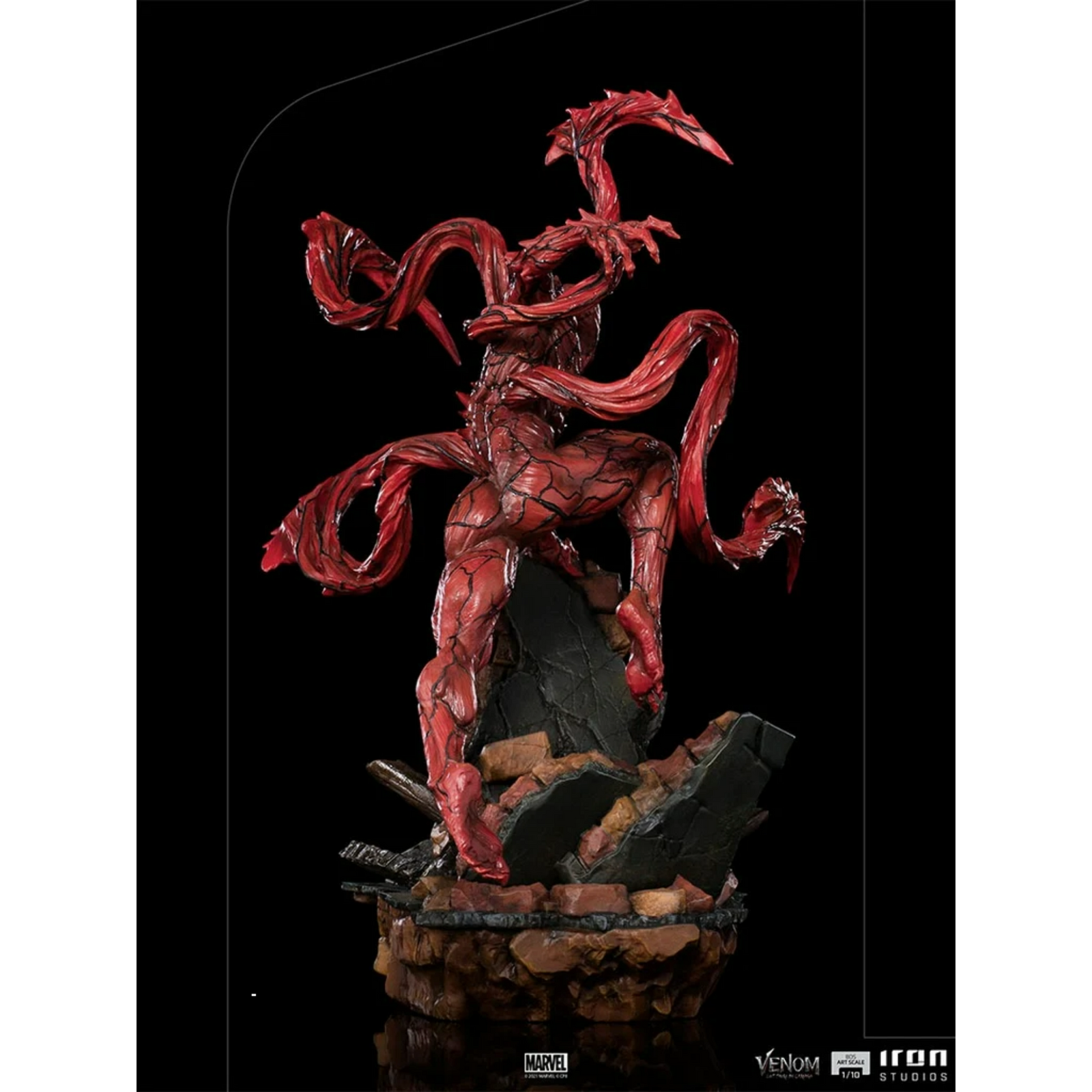 Iron Studios: Marvel Venom Let There Be Carnage - Carnage Escala 1/10