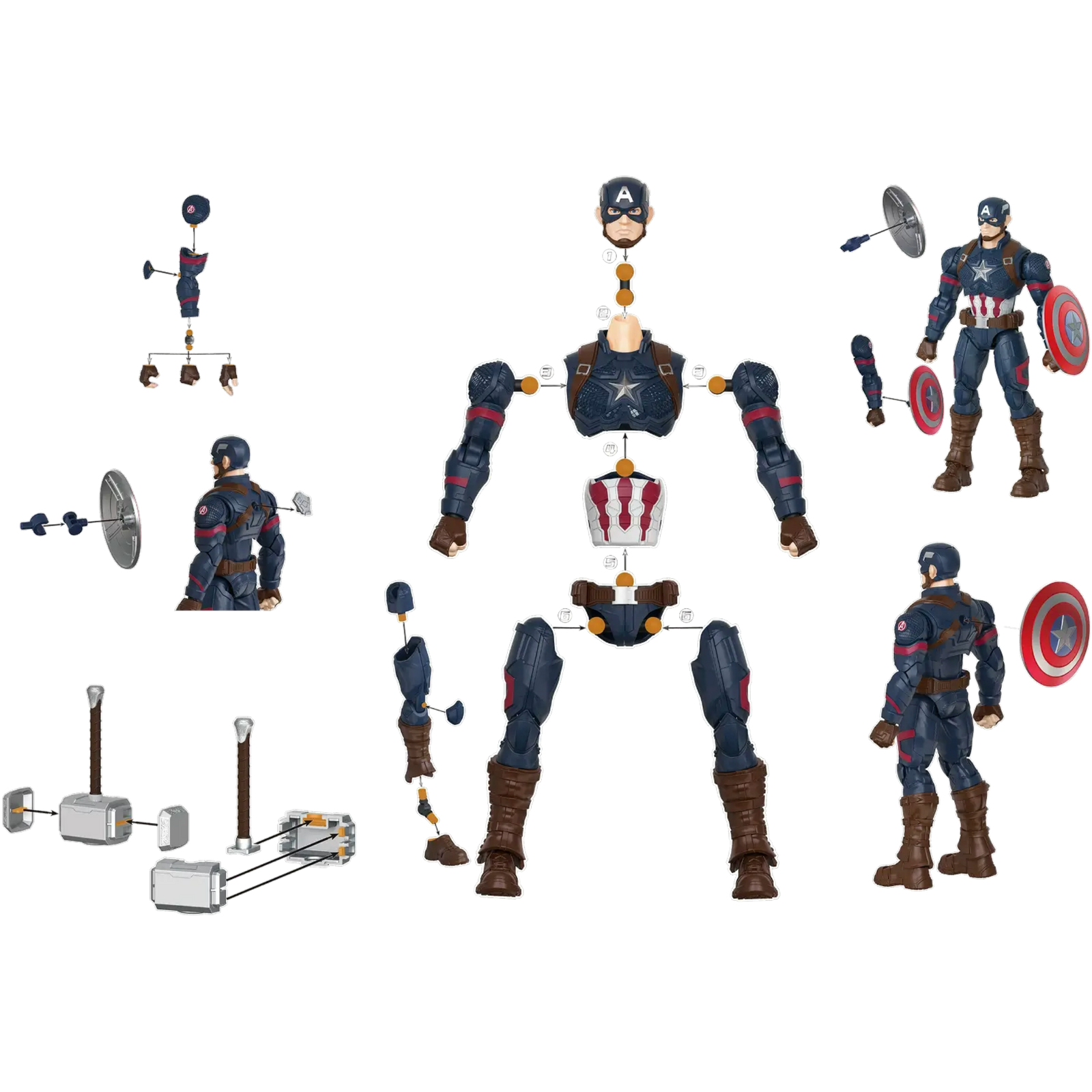 Blokees Champion Class: Marvel The Infinity Saga - Captain America