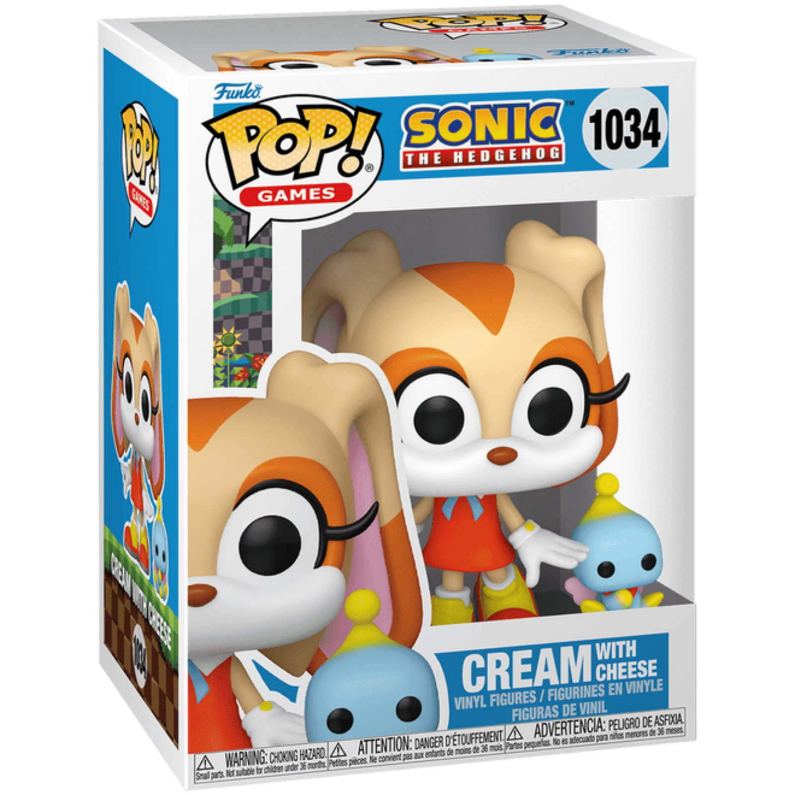 Funko Pop! Games: Sonic The Hedgehog - Cream With Cheese 1034