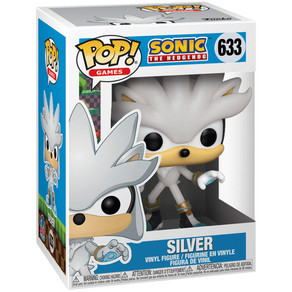 Funko Pop! Games: Sonic The Hedgehog - Silver 633