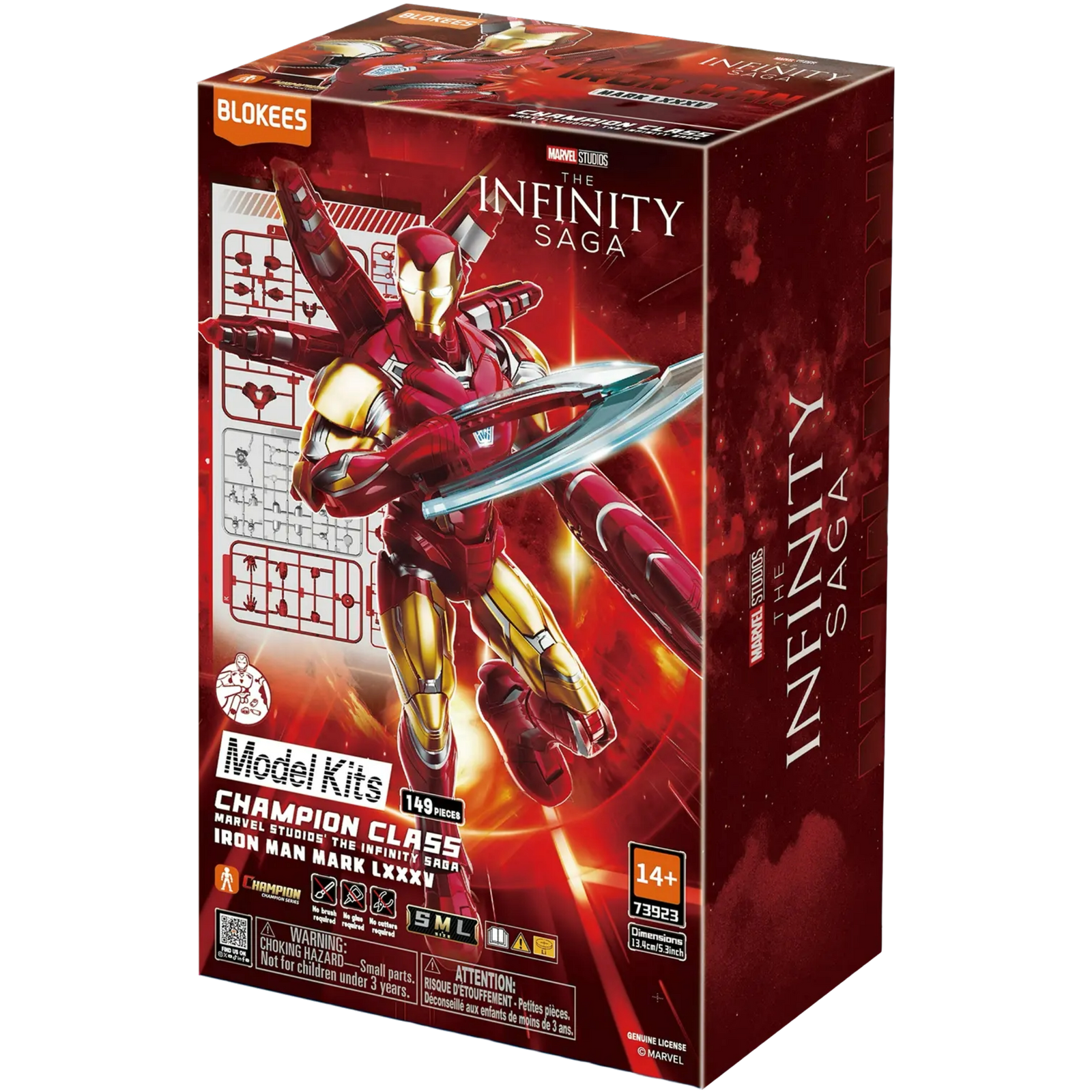 Blokees Champion Class: Marvel The Infinity Saga - Iron Man Mark LXXXV