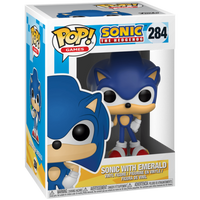 Funko Pop! Games: Sonic The Hedgehog - Sonic With Emerald 284