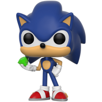 Funko Pop! Games: Sonic The Hedgehog - Sonic With Emerald 284