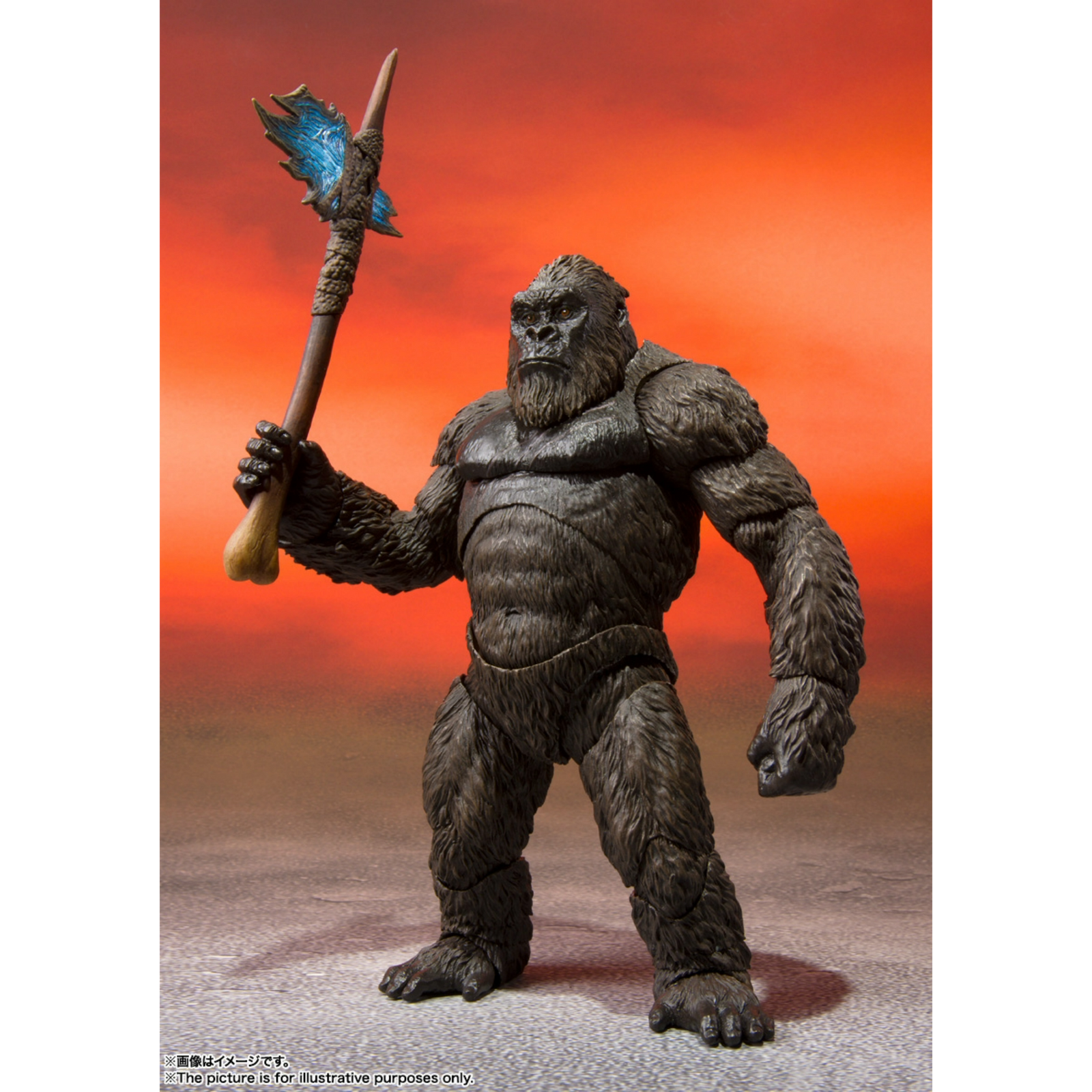 BANDAI S.H. MonsterArts: Godzilla Vs. Kong - Kong From Godzilla Vs. Kong (2021)