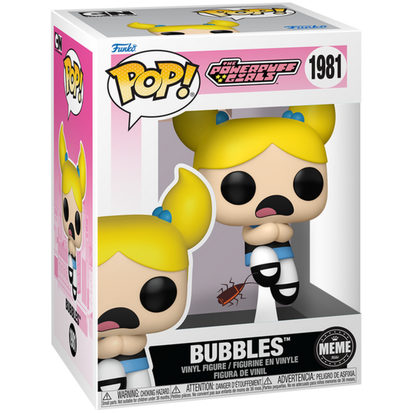 Funko Pop! Animation: The Powerpuff Girls - Bubbles (Bug Meme) 1981