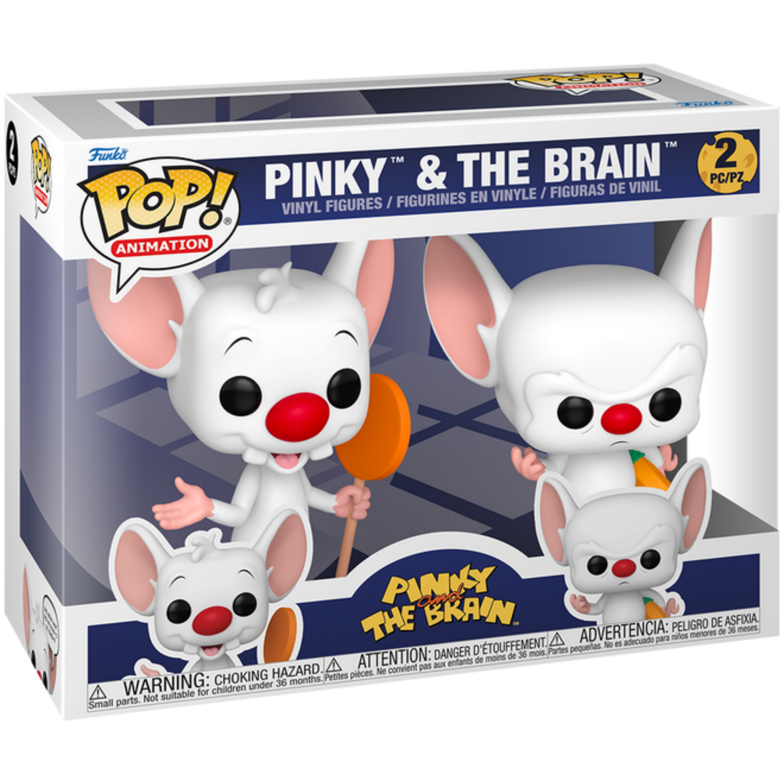 Funko Pop! Animation: Animaniacs - Pinky & The Brain 2-Pack