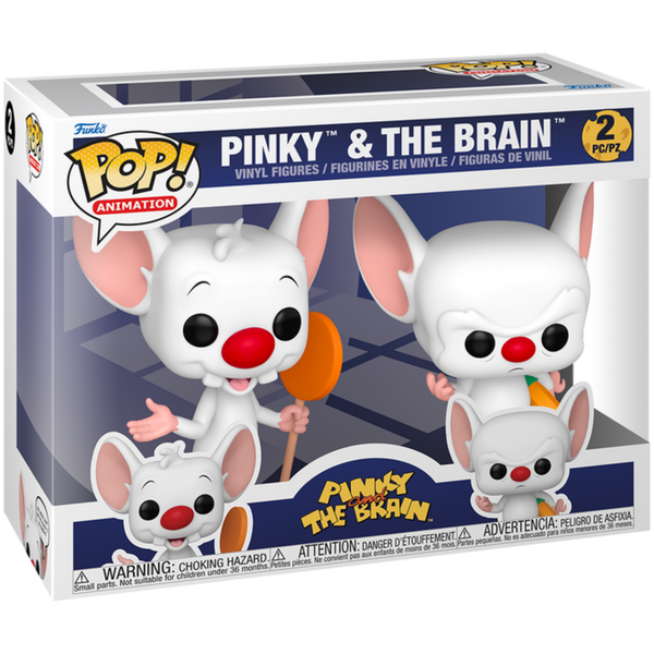 Funko Pop! Animation: Animaniacs - Pinky & The Brain 2-Pack