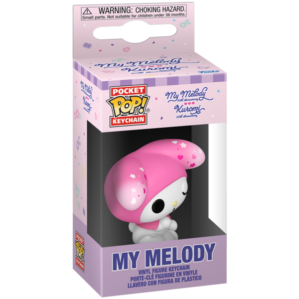 Funko Pop! Keychain: Hello Kitty And Friends - My Melody (50th Anniversary)