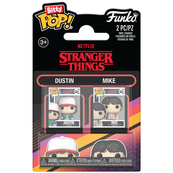 Funko Bitty Pop!: Stranger Things - Dustin & Mike 2-Pack
