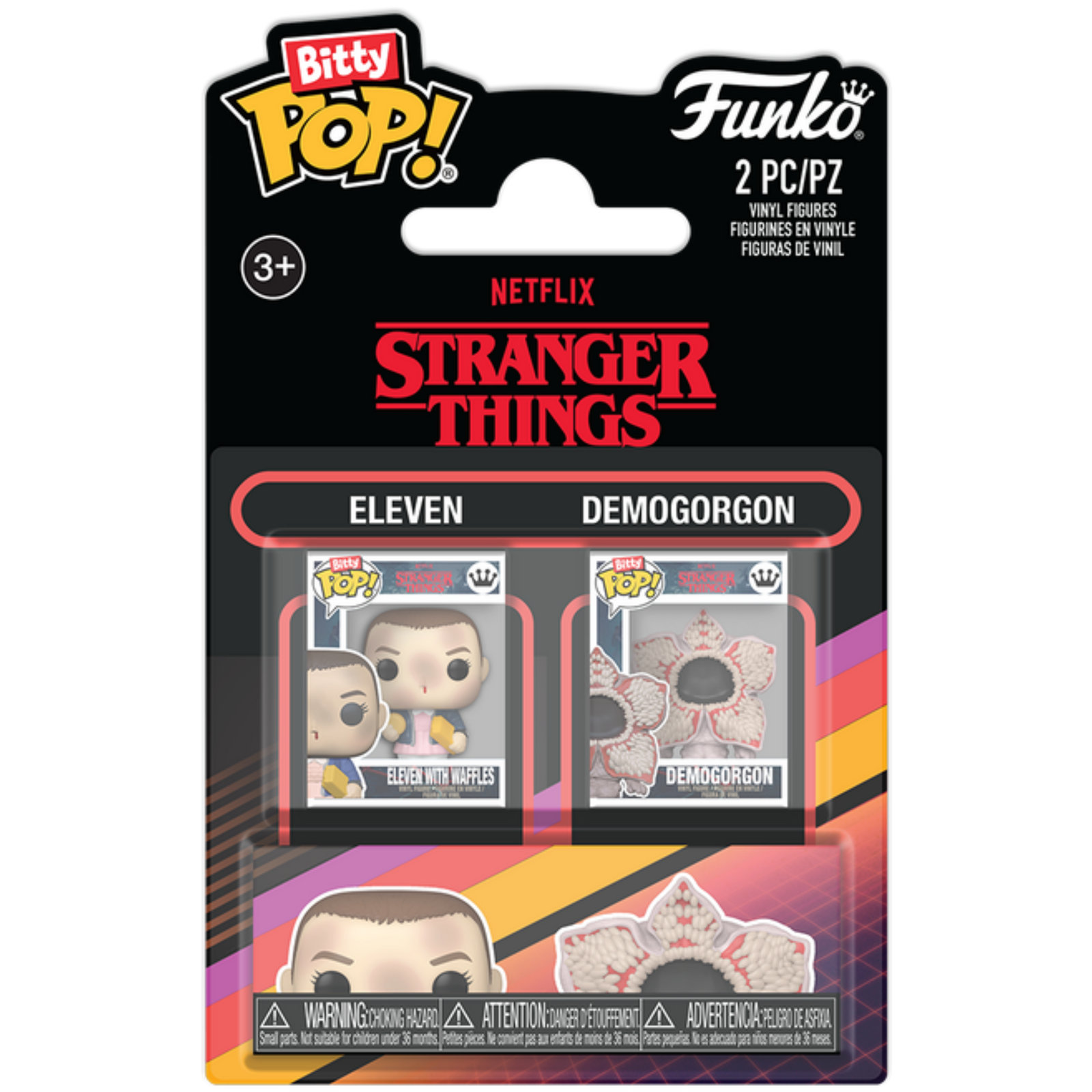 Funko Bitty Pop!: Stranger Things - Eleven & Demogorgon 2-Pack