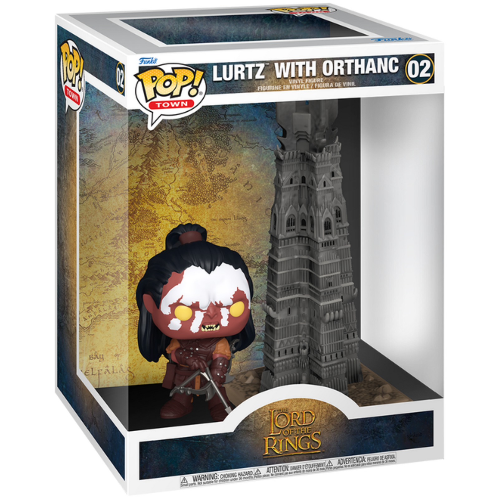 Funko Pop! Town: The Lord Of The Rings - Lurtz With Orthanc 02