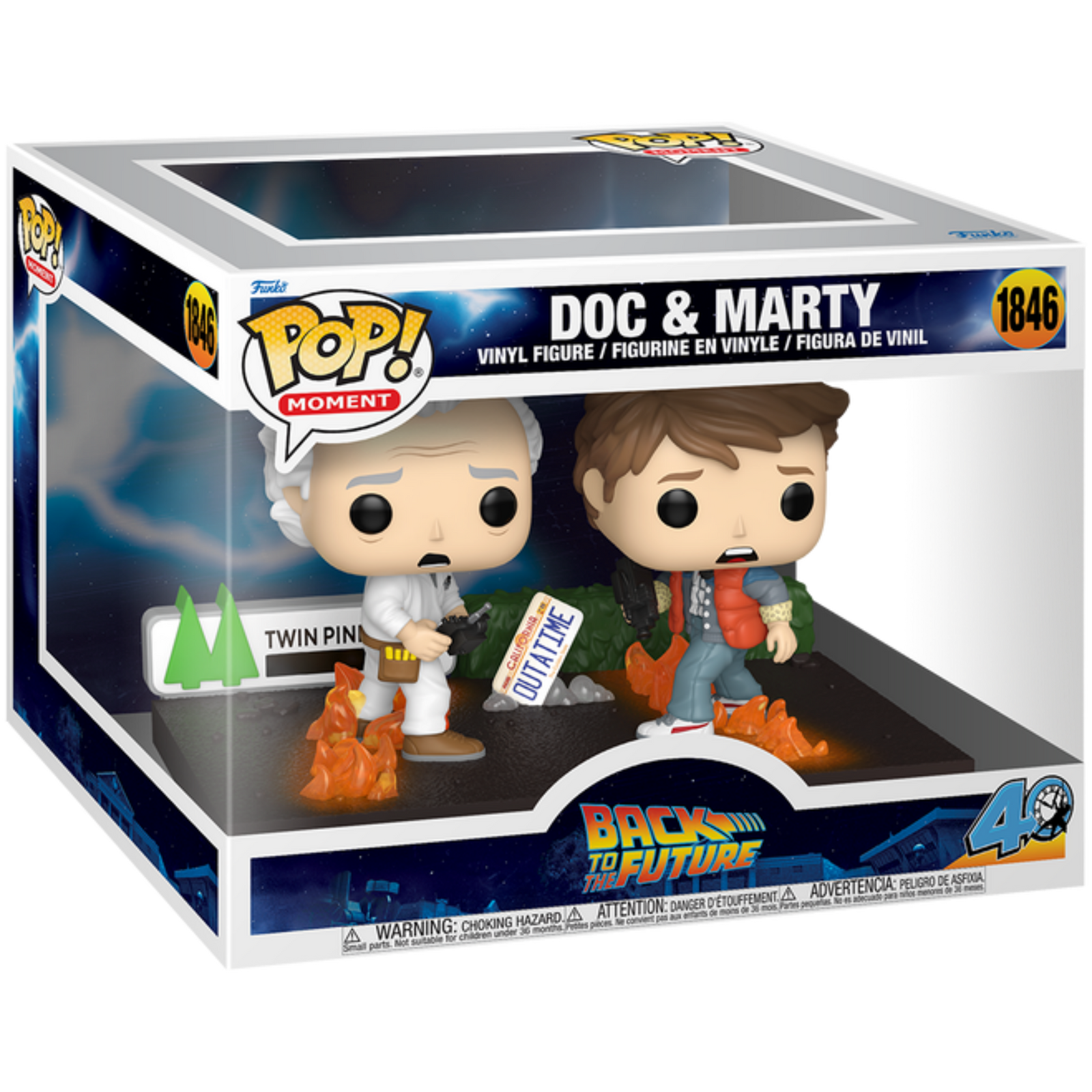 Funko Pop! Moment: Back To The Future - Doc & Marty 1846