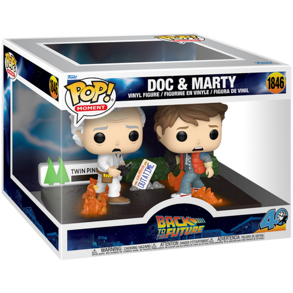 Funko Pop! Moment: Back To The Future - Doc & Marty 1846