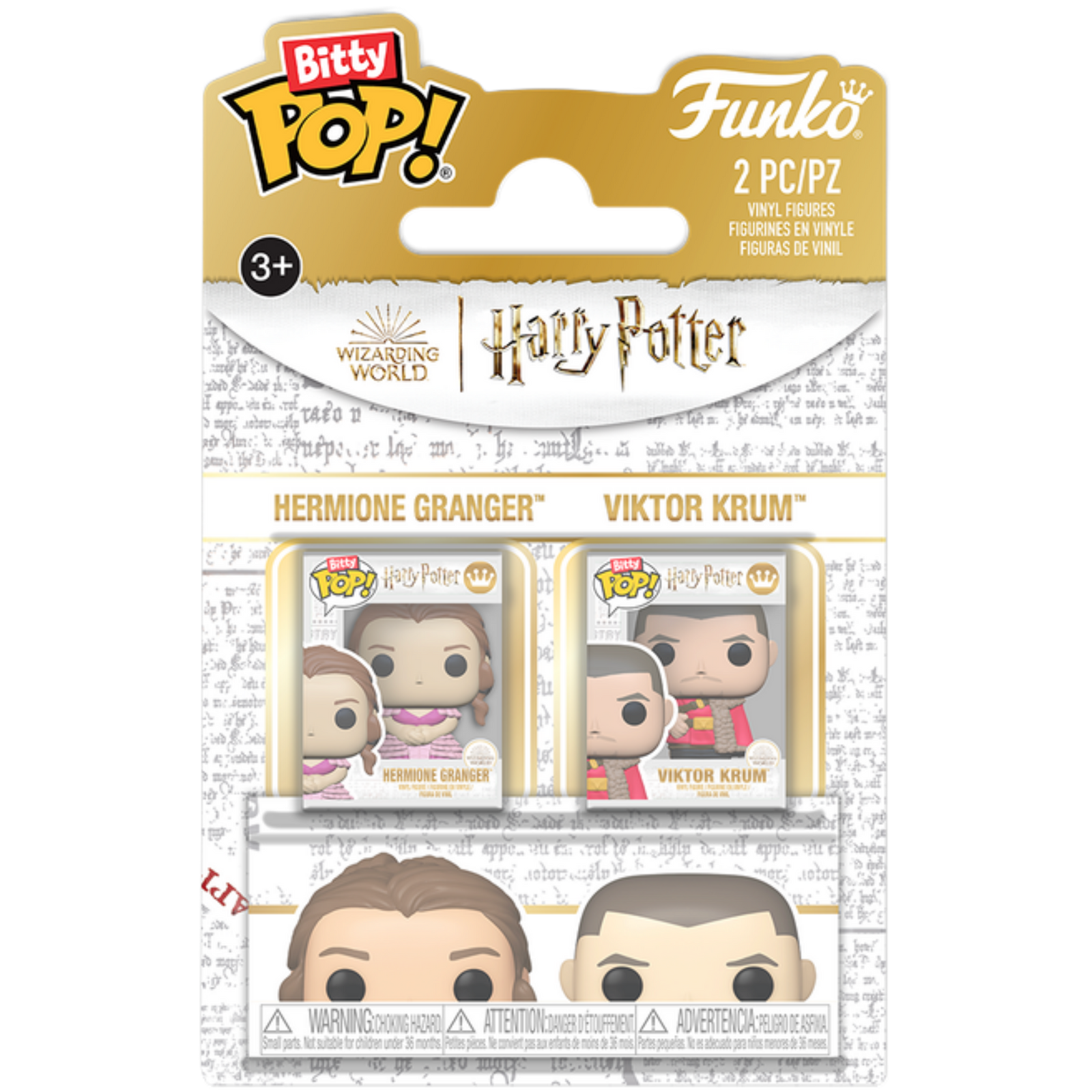 Funko Bitty Pop!: Harry Potter - Hermione Granger & Viktor Frum 2-Pack
