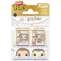 Funko Bitty Pop!: Harry Potter - Hermione Granger & Viktor Frum 2-Pack