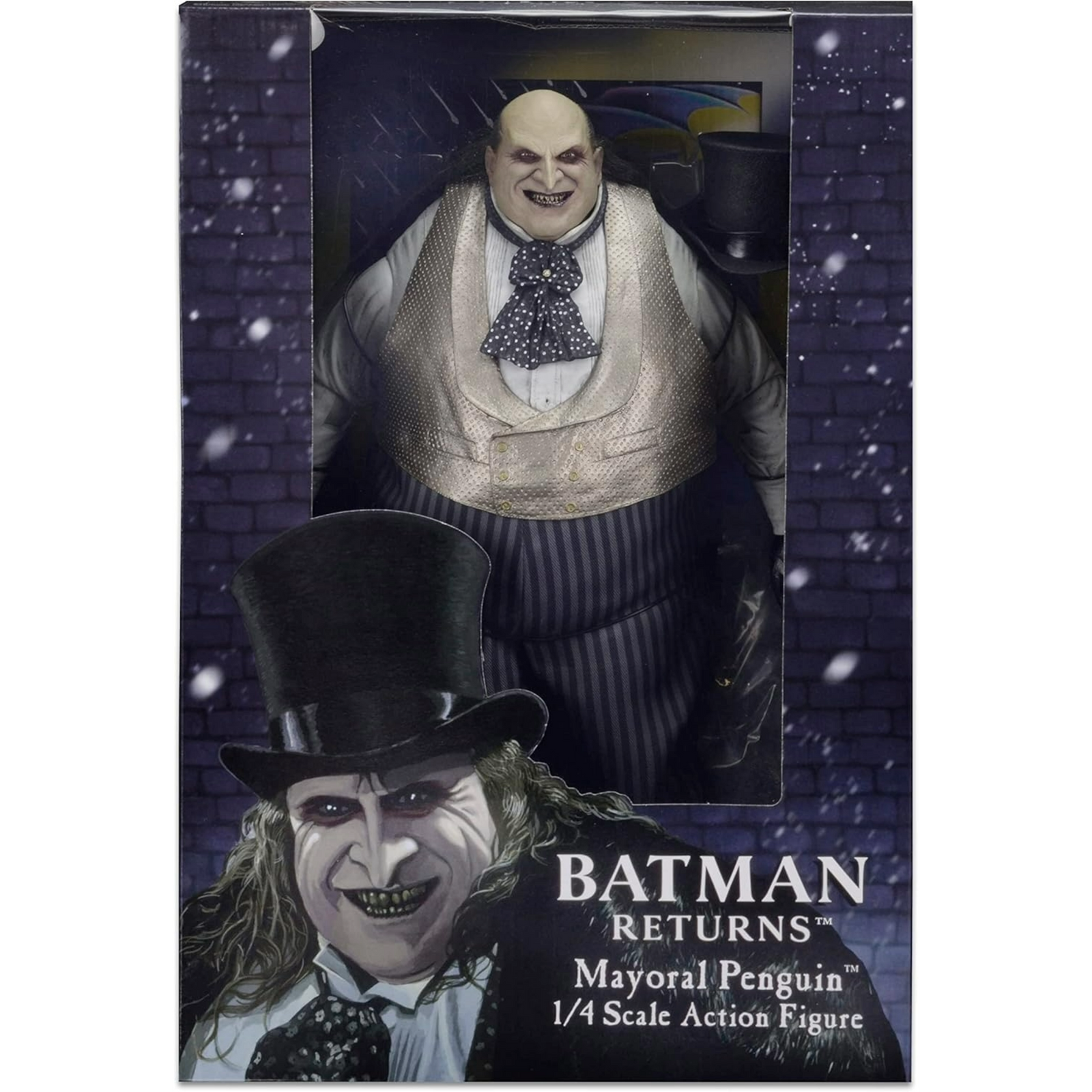 NECA Prop Replica: Batman Returns - Mayoral Penguin (Escala 1/4)
