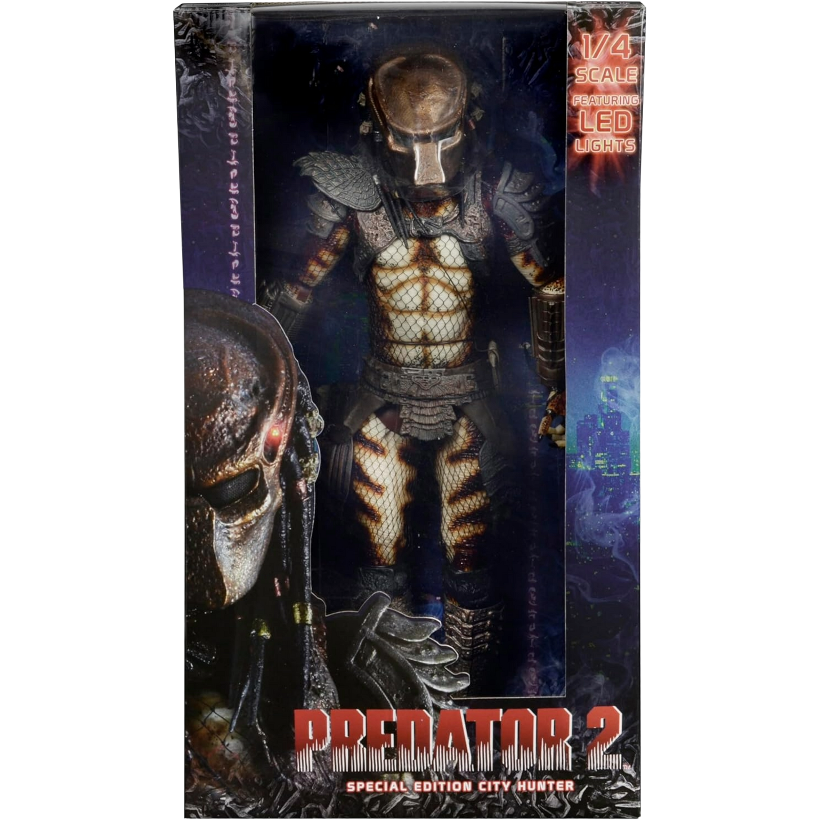 NECA Prop Replica: Predator 2 - City Hunter Predator (Escala 1/4)