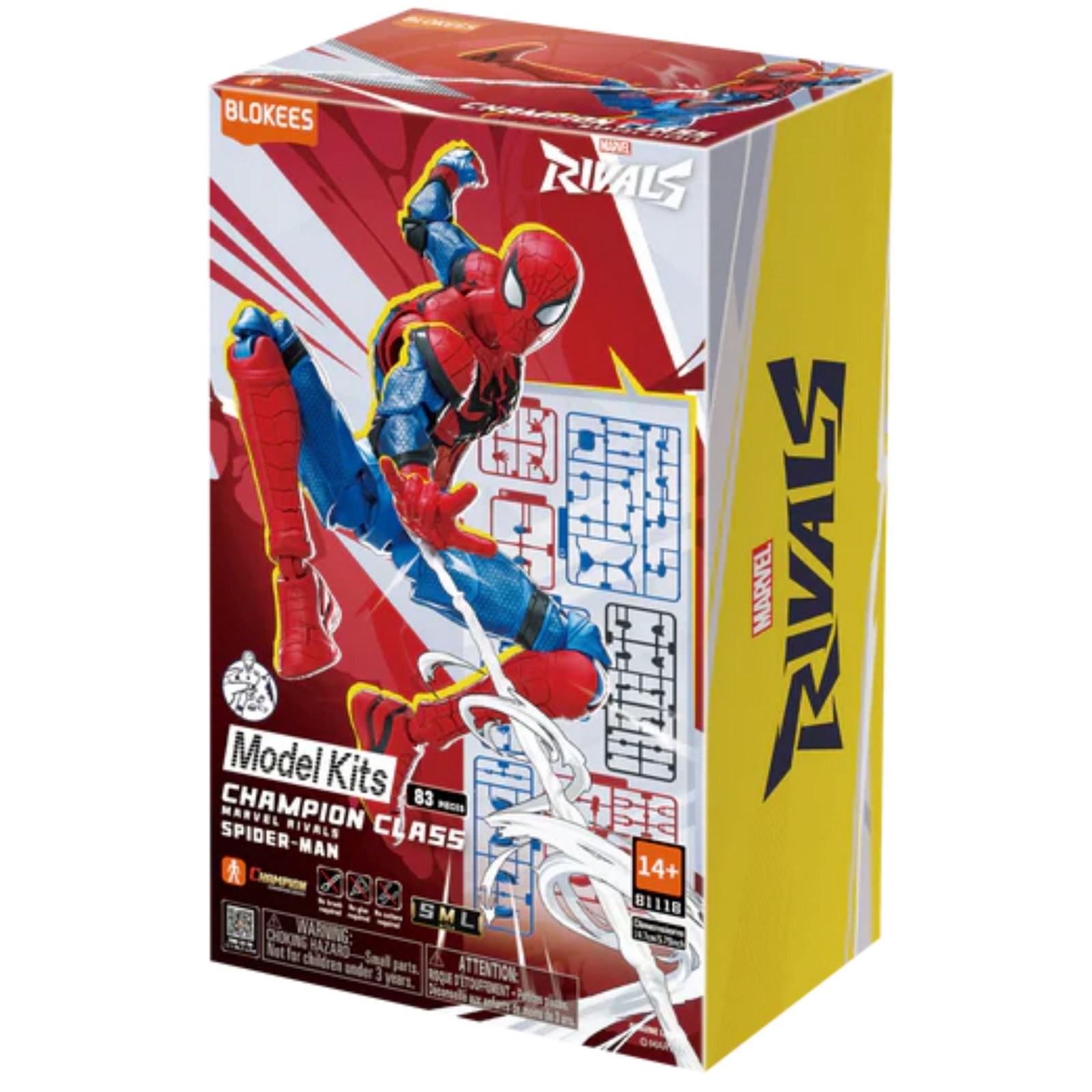 Blokees Champion Class: Marvel Rivals - Spider-Man