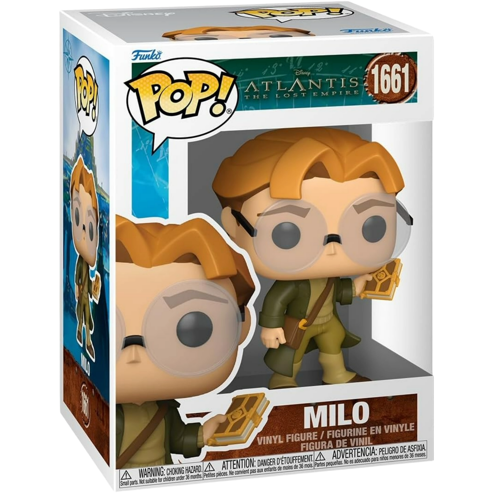 Funko Pop! Disney: Atlantis The Lost Empire - Milo 1661