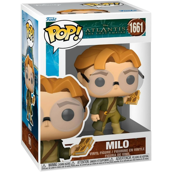 Funko Pop! Disney: Atlantis The Lost Empire - Milo 1661