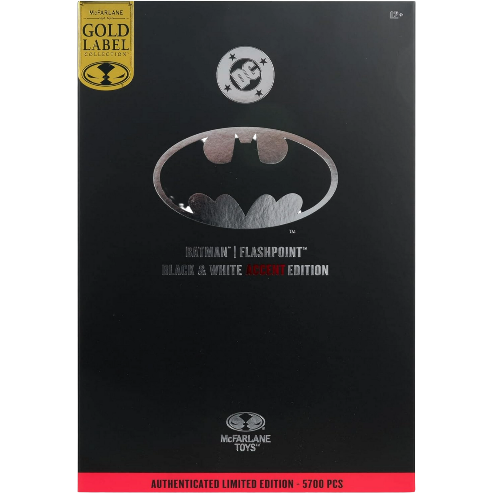 McFarlane DC Multiverse: Batman Flashpoint (B&W Accent Edition) Gold Label