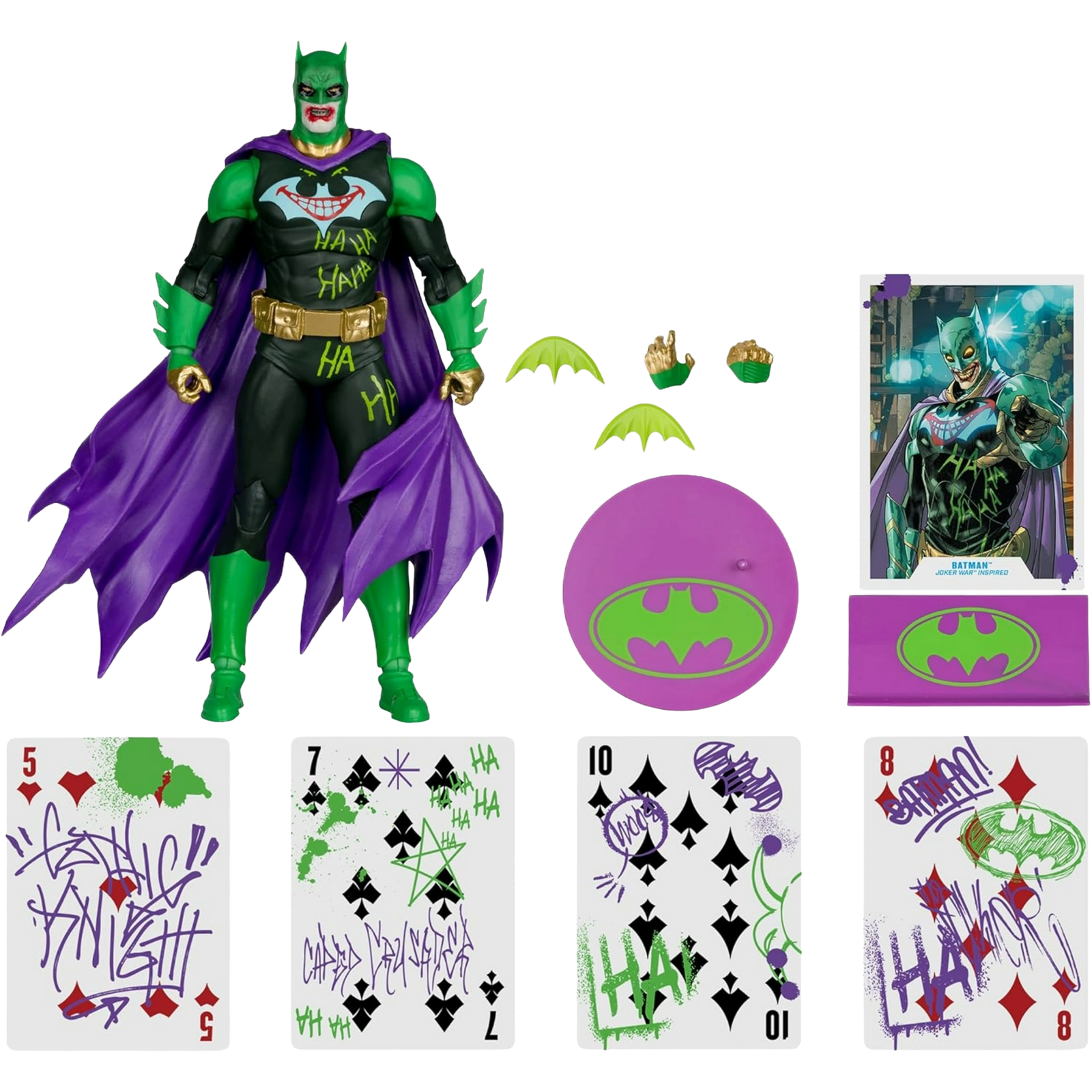 McFarlane DC Multiverse: Joker War Inspired - Batman (Jokerized) Gold Laber