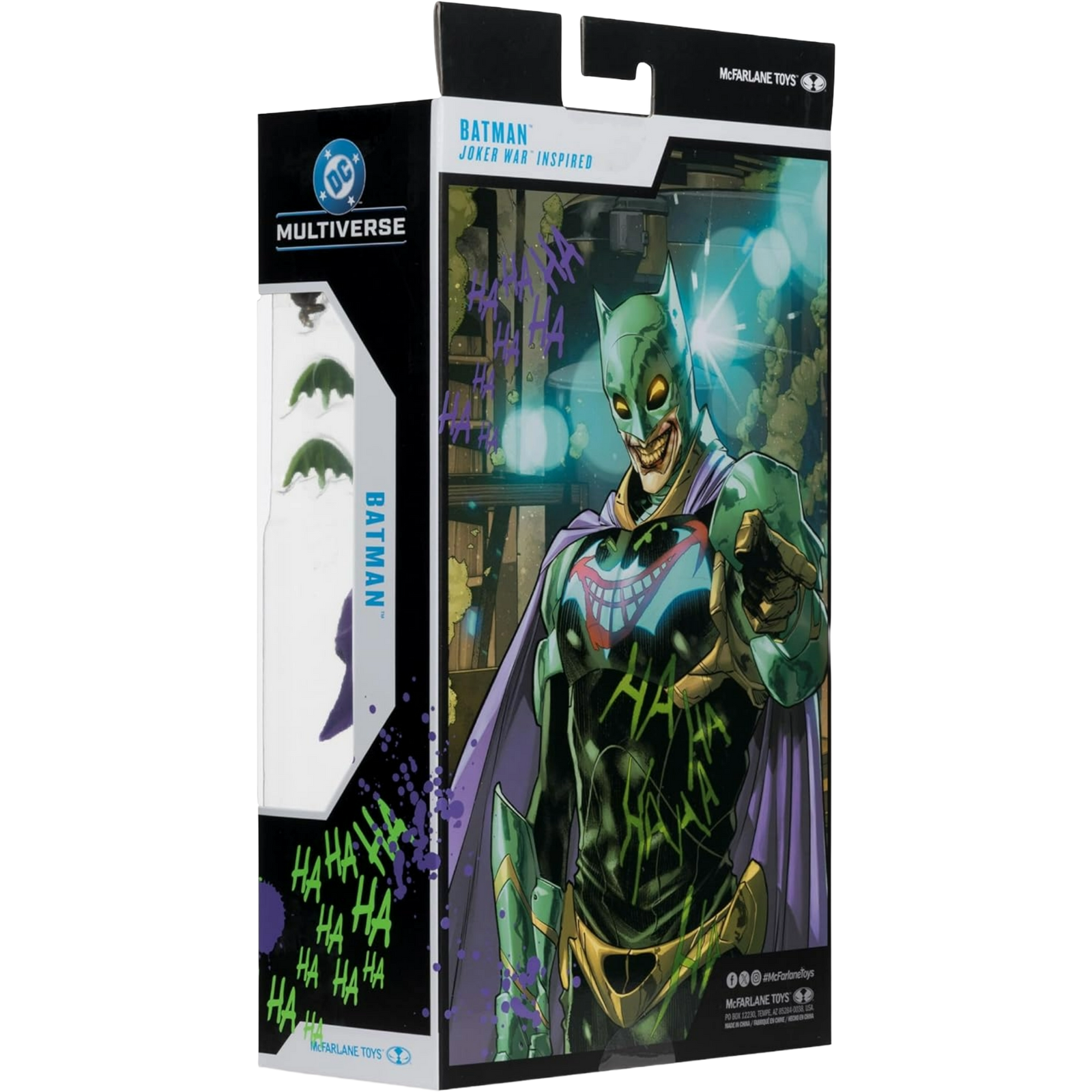 McFarlane DC Multiverse: Joker War Inspired - Batman (Jokerized) Gold Laber