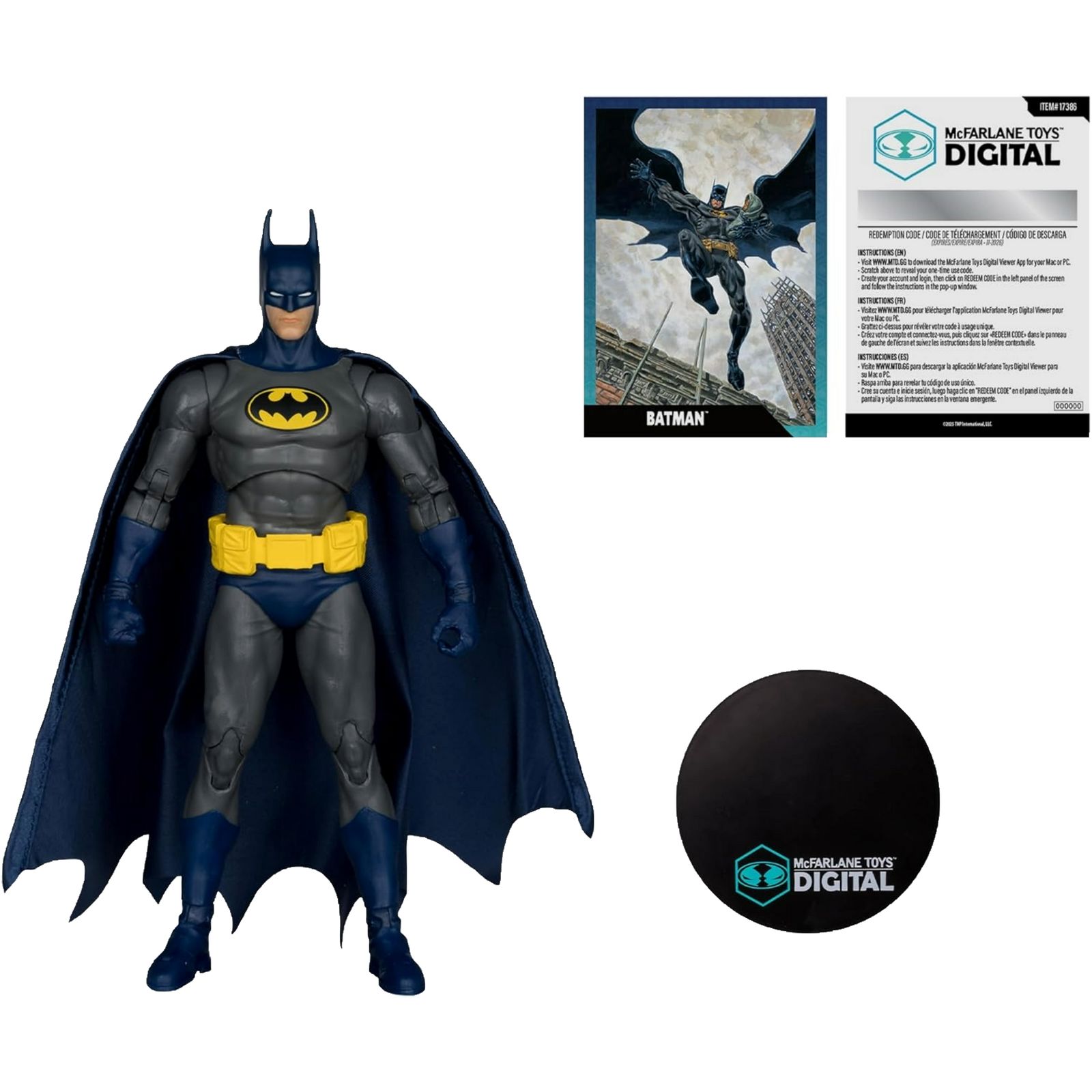 McFarlane Digital DC Direct: Batman No Man’s Land - Batman