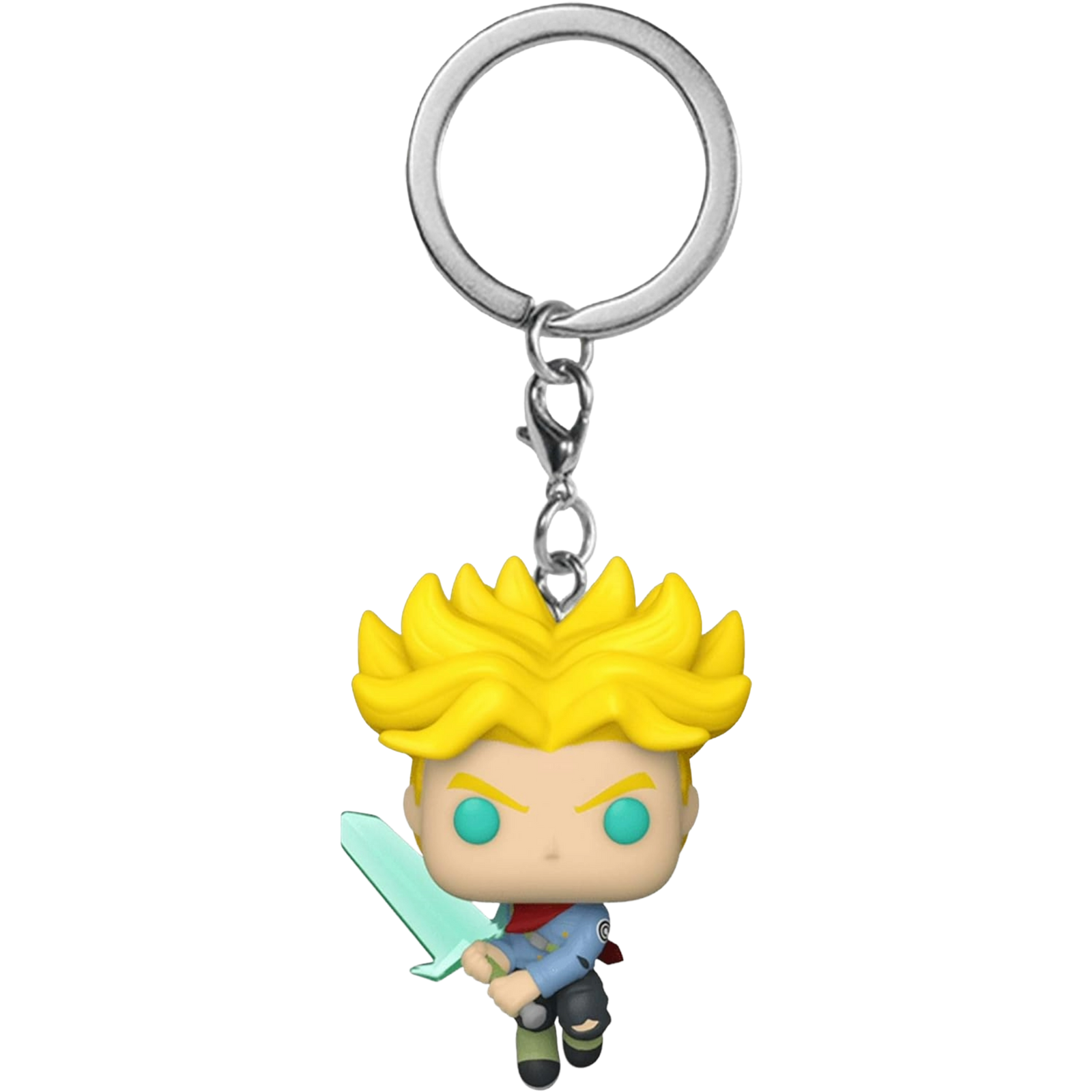 Funko Pop! Keychain: Dragon Ball Super - Super Saiyan Trunks With Sword