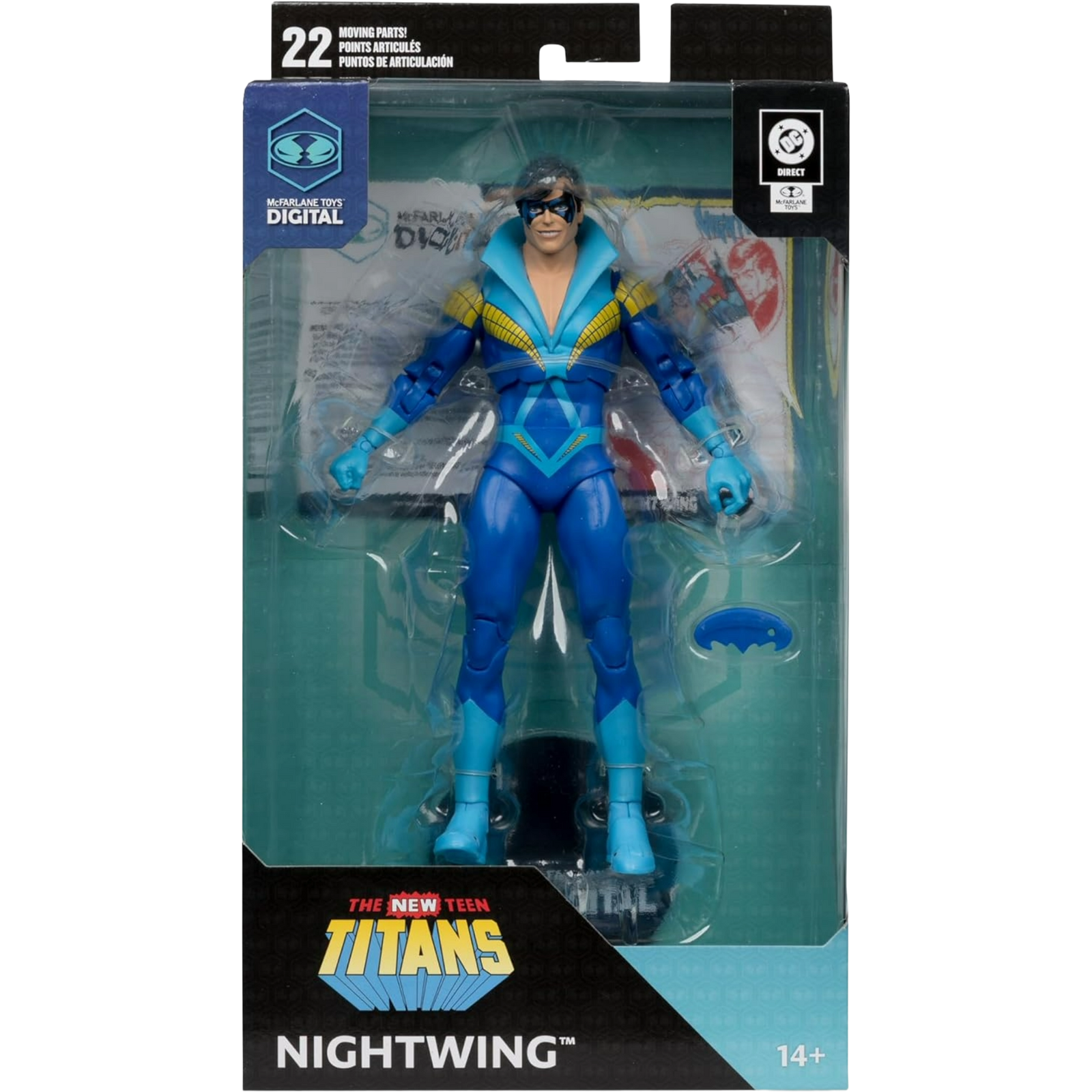 McFarlane Digital DC Direct: Teen Titans - Nightwing