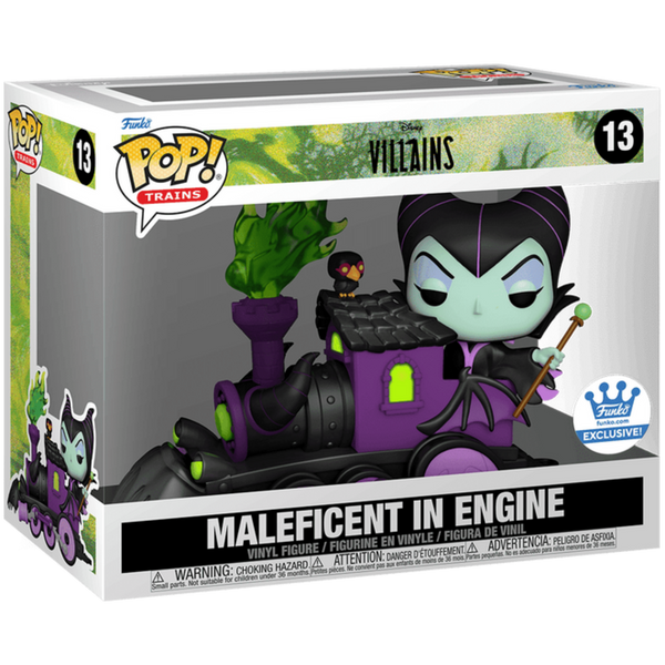 Funko Pop! Trains: Disney Villains - Maleficent In Engine 13