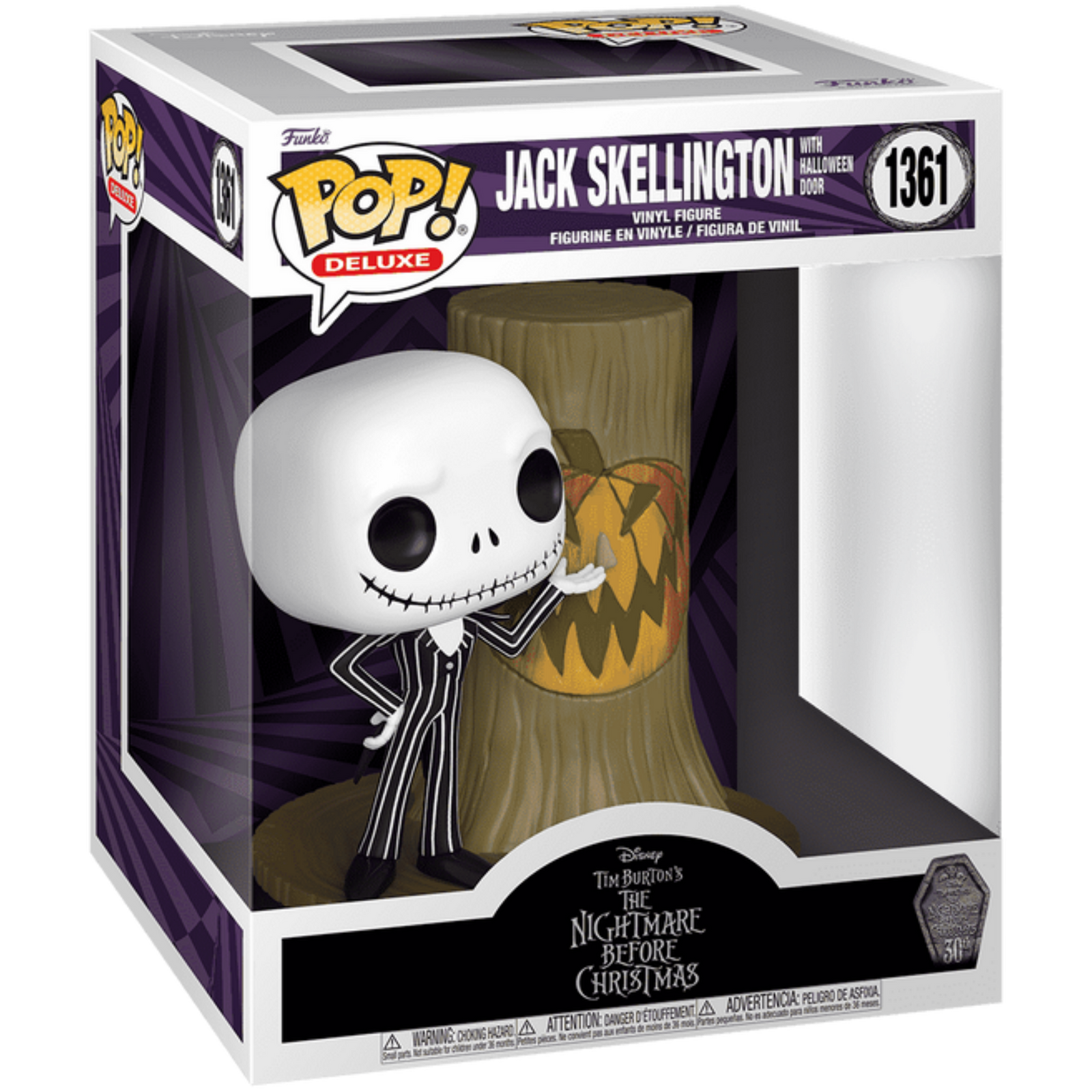 Funko Pop! Deluxe: The Nightmare Before Christmas - Jack Skellington With Halloween Door 1361
