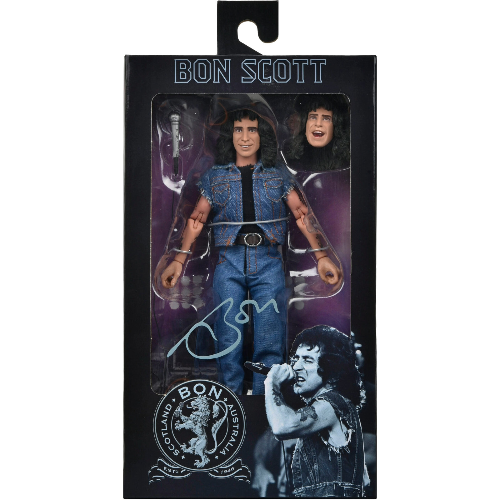 NECA Clothed Series: AC / DC - Bon Scott